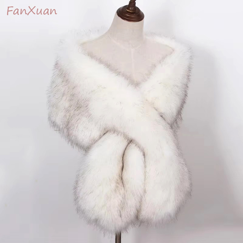 Luxury Lifestyle - Giả Cáo Lông Nữ Len Dài