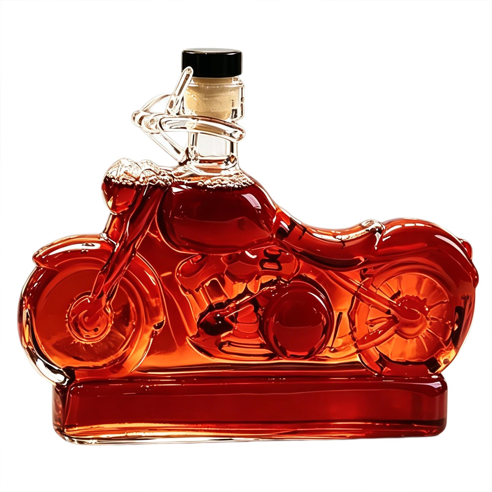 Glass Decanter Whiskey - new Fun Decanter Motorcycle Whiskey Glass