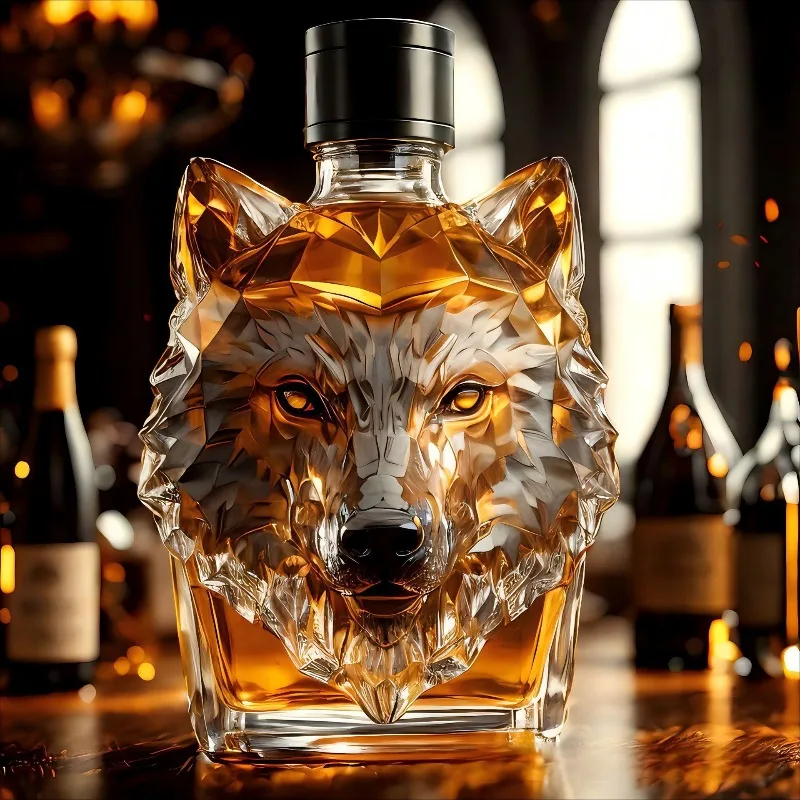 High Borosilicate Glass Wolf H - đánh giá và giá Glass Decanter Whiskey