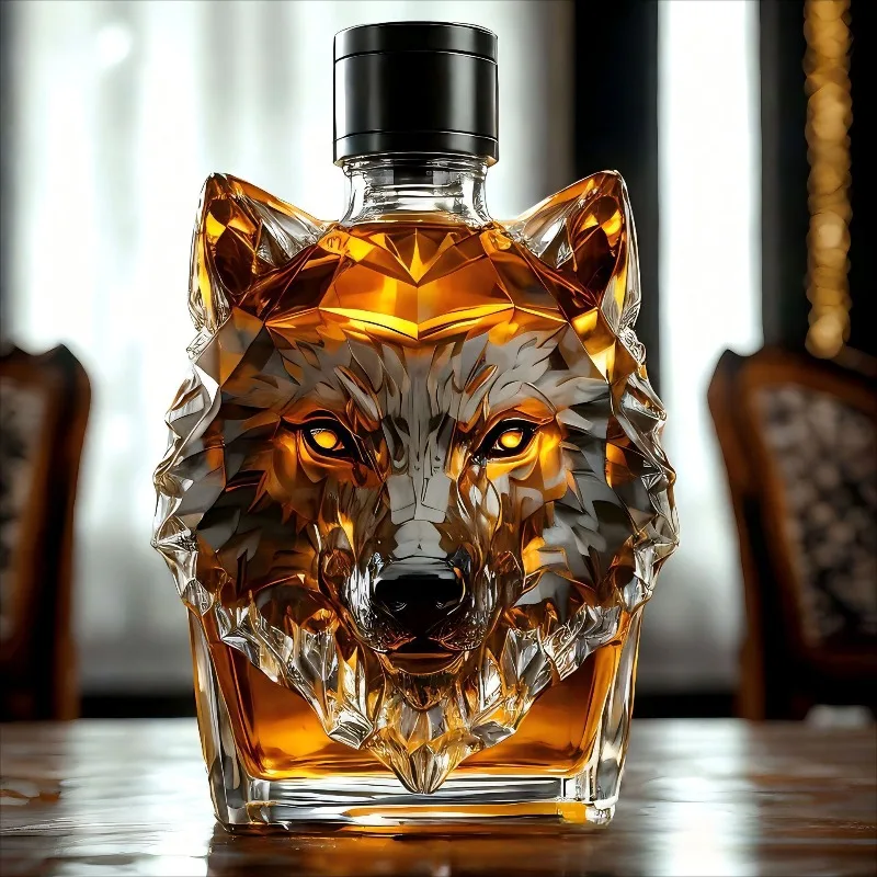 High Borosilicate Glass Wolf H - đánh giá và giá Glass Decanter Whiskey