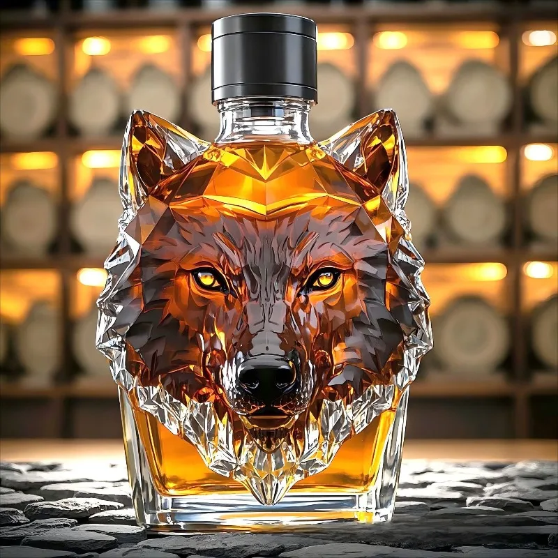 High Borosilicate Glass Wolf H - đánh giá và giá Glass Decanter Whiskey