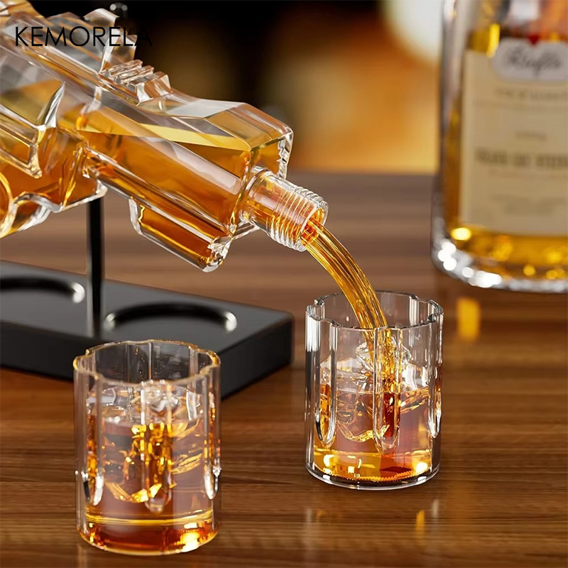 KEMORELA Revolver Glass Decant - đánh giá và giá Glass Decanter Whiskey