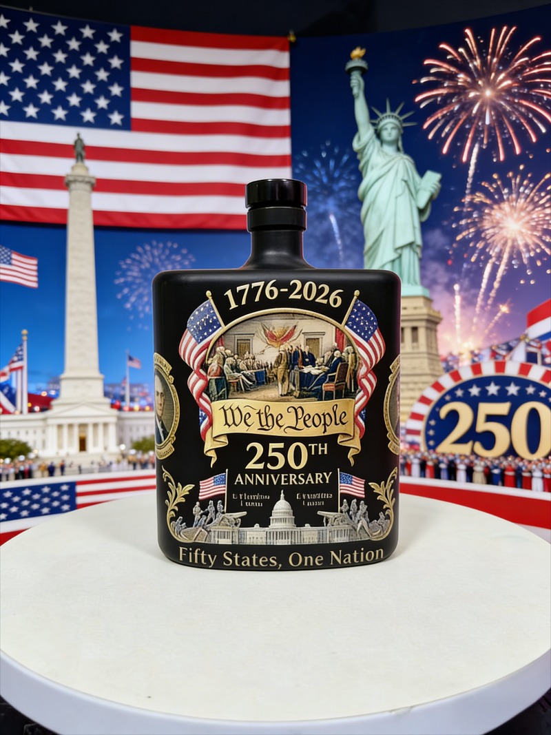 US 250th Anniversary We The Pe - đánh giá và giá Glass Decanter Whiskey