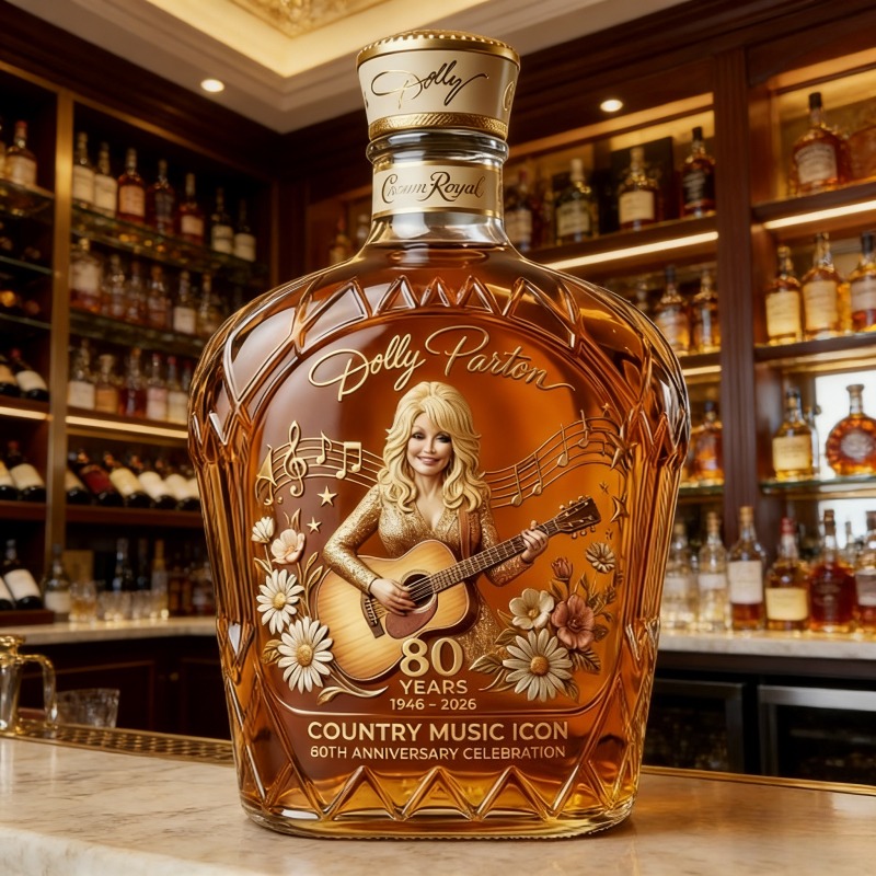 Dolly Parton Premium Country M - đánh giá và giá Glass Decanter Whiskey