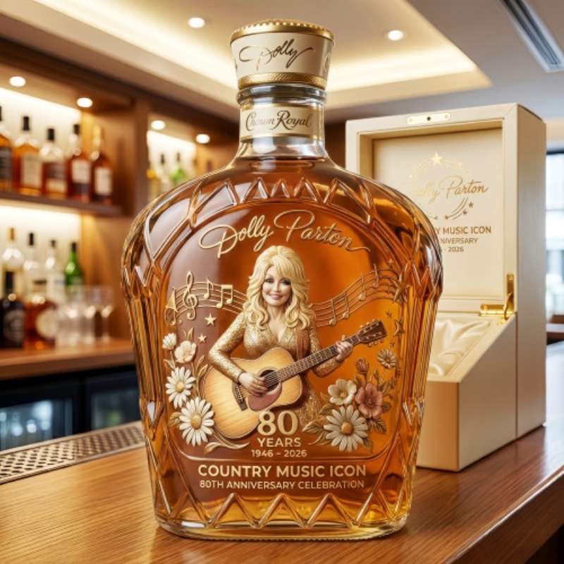 Dolly Parton Premium Country M - đánh giá và giá Glass Decanter Whiskey