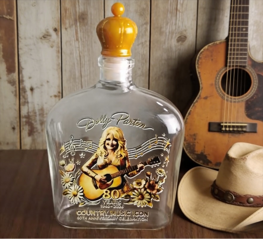 Dolly Parton Premium Country M - đánh giá và giá Glass Decanter Whiskey