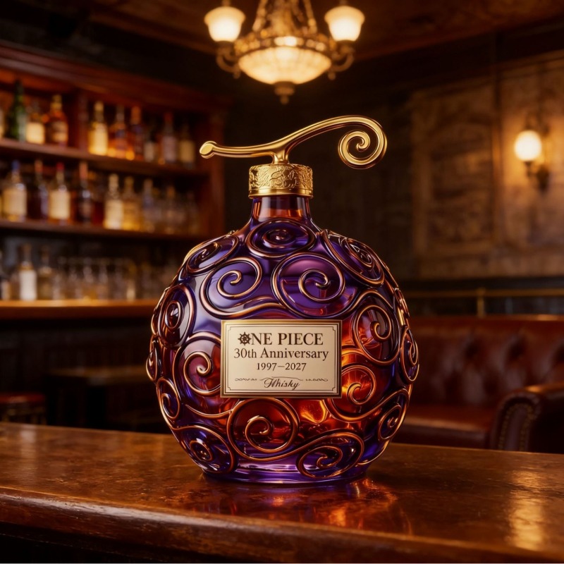 New One Piece 30th Anniversary - đánh giá và giá Glass Decanter Whiskey