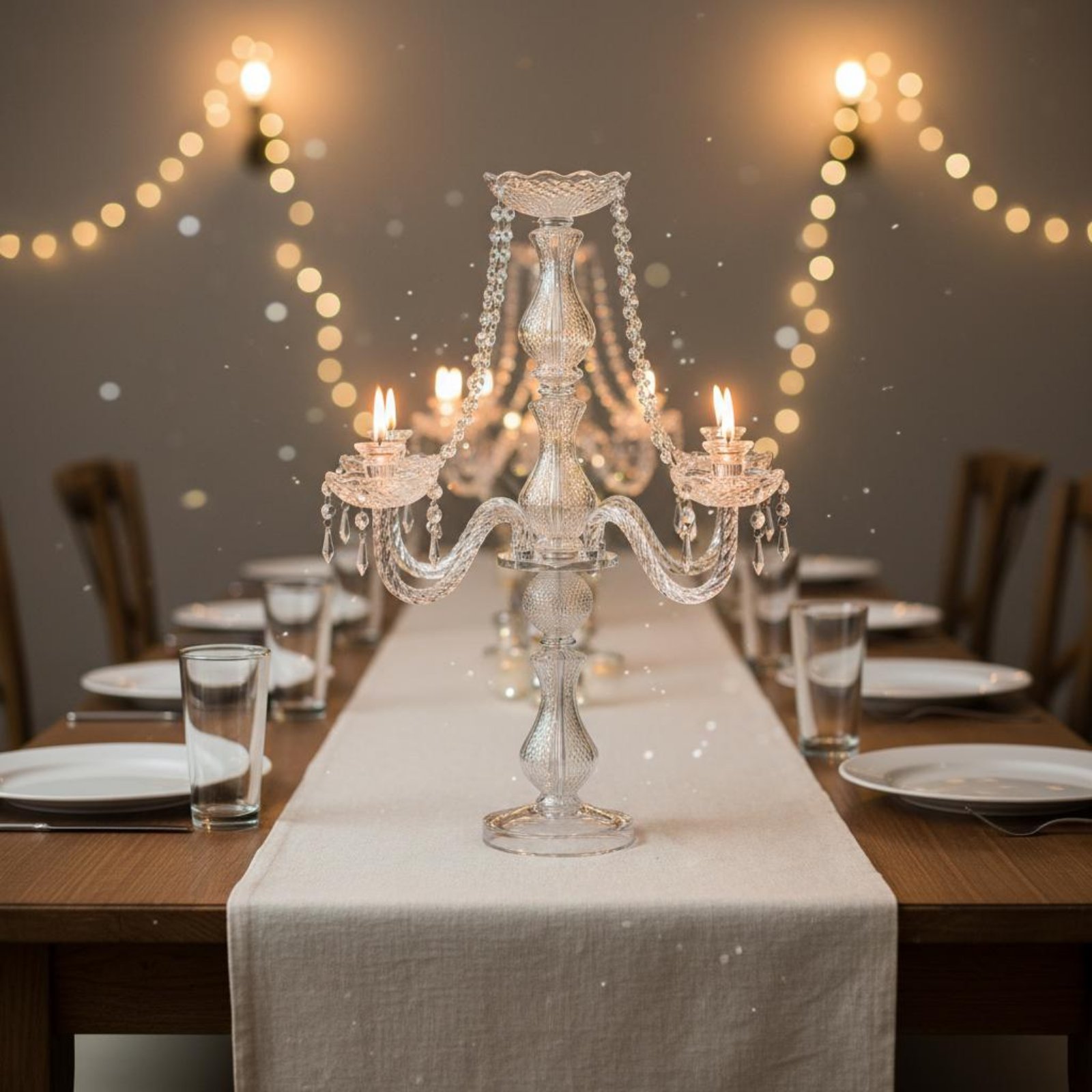 Crystal Candelabra Elegant Wed - đánh giá và giá Luxury Lifestyle