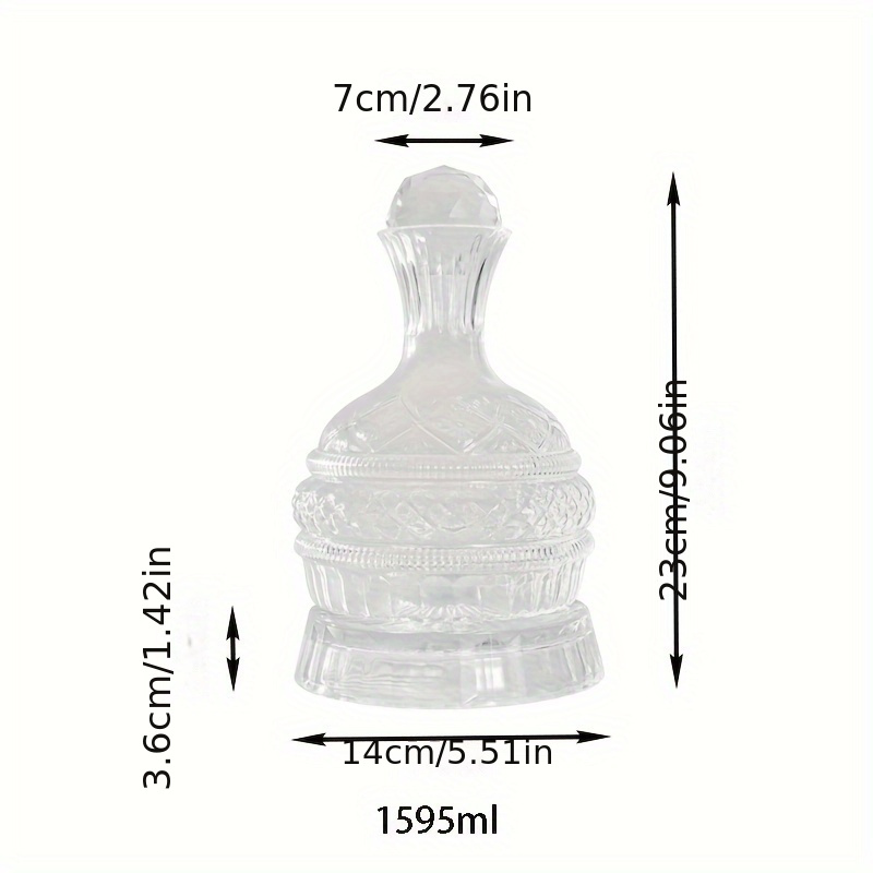 Crystal Wine Decanter Elegant  - đánh giá và giá Glass Decanter Whiskey