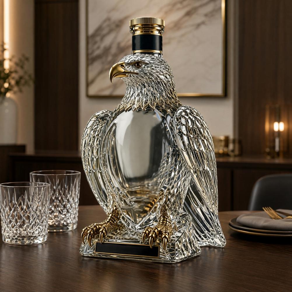 Vulture Design Decanter Eagle  - đánh giá và giá Glass Decanter Whiskey