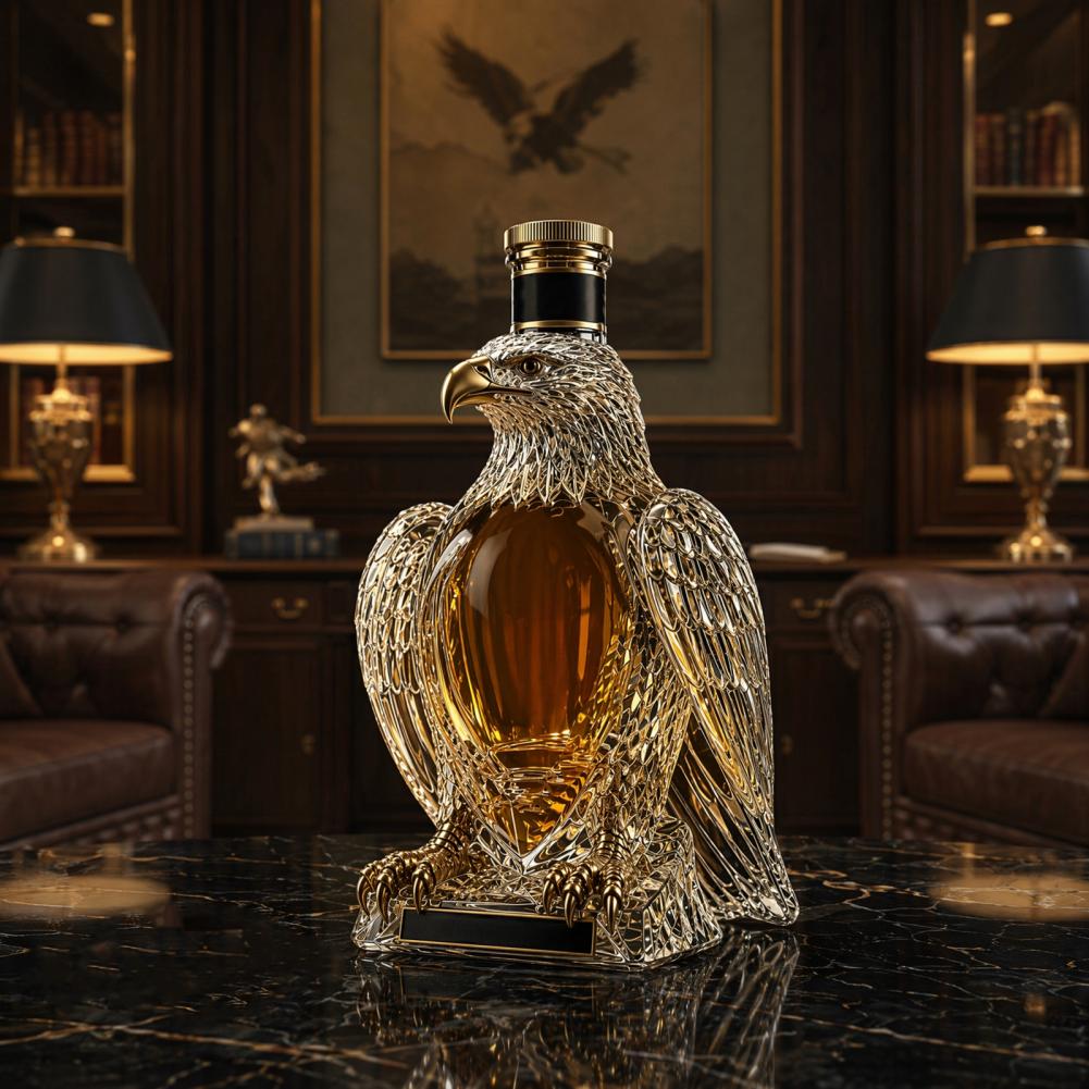 Vulture Design Decanter Eagle  - đánh giá và giá Glass Decanter Whiskey