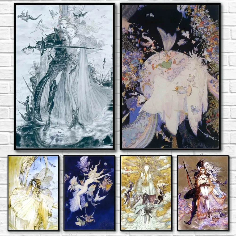 Yoshitaka Amano Final Fantasy  - đánh giá và giá Luxury Lifestyle
